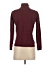 Lands' End 100% Cotton Burgundy Long Sleeve Top Size XS - photo 2
