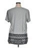 One World Gray Short Sleeve Top Size 1X - photo 2