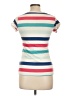 Assorted Brands Stripes Ivory Short Sleeve Henley Size L - photo 2
