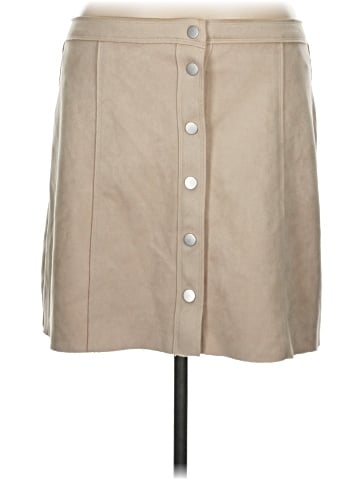 Bar III Faux Leather Skirt (view 1)