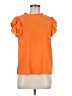 Shein Orange Short Sleeve Top Size 6 - photo 1