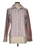Pendleton Stripes Pink Long Sleeve Blouse Size L - photo 1
