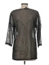 Picadilly Fashions 100% Polyester Black 3/4 Sleeve Blouse Size M - photo 2
