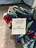 Skies Are Blue 100% Polyester Floral Black 3/4 Sleeve Blouse Size L - photo 7