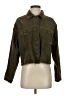 Forever 21 100% Cotton Green Jacket Size S - photo 1