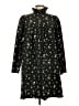 H&M 100% Polyester Black Casual Dress Size L - photo 1