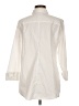 Chico's 100% Cotton Ivory 3/4 Sleeve Button-Down Shirt Size Med (1) - photo 2