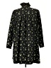 H&M 100% Polyester Black Casual Dress Size L - photo 2