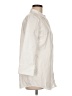 Chico's 100% Cotton Ivory 3/4 Sleeve Button-Down Shirt Size Med (1) - photo 4