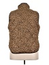 J.Crew 100% Polyester Animal Print Gold Vest Size 2X - photo 2