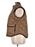 J.Crew 100% Polyester Animal Print Gold Vest Size 2X - photo 5