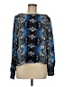 AP.NY Blue Long Sleeve Blouse Size M - photo 1