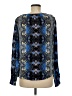 AP.NY Blue Long Sleeve Blouse Size M - photo 2