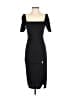 Shein Solid Black Cocktail Dress Size 2 - photo 1