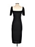 Shein Solid Black Cocktail Dress Size 2 - photo 2
