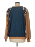 BKE Plaid Blue Pullover Sweater Size M - photo 2