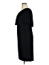 Connected Apparel Solid Black Cocktail Dress Size 14W - photo 5