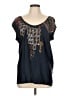 Jodi Arnold 100% Silk Blue Blouse Size 10 - photo 1