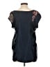Jodi Arnold 100% Silk Blue Blouse Size 10 - photo 2