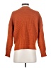 Sweet Romeo Solid Orange Pullover Sweater Size S - photo 2