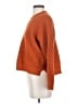 Sweet Romeo Solid Orange Pullover Sweater Size S - photo 5