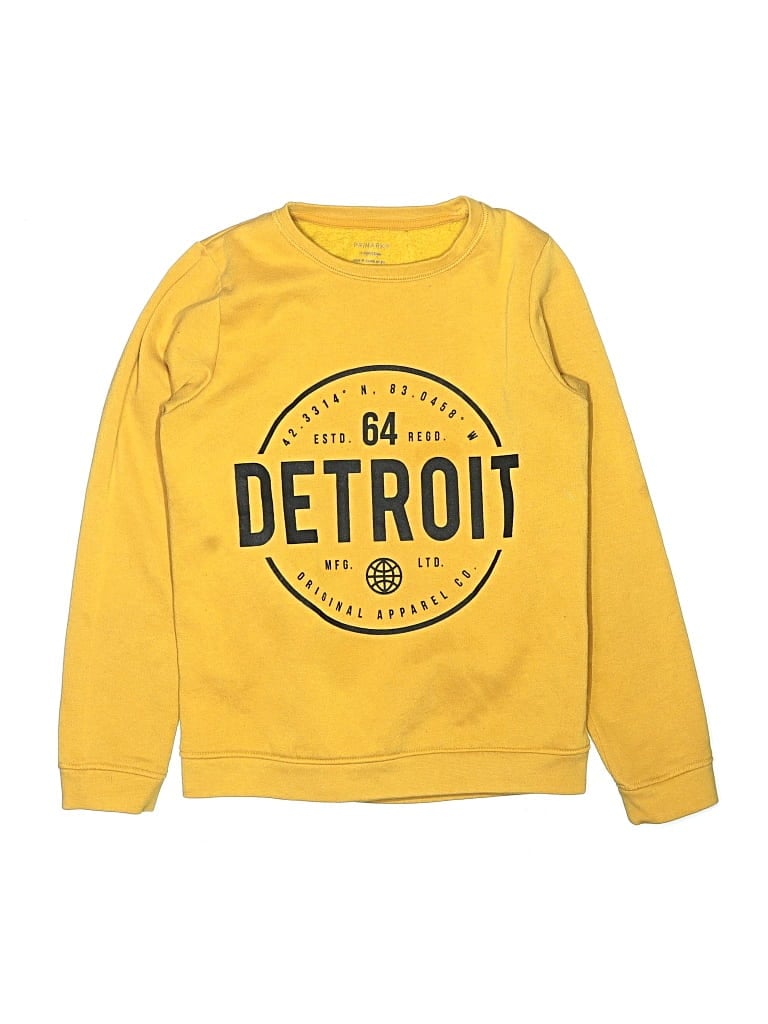 Pre-owned Primark Kids' Sweatshirt In Yellow