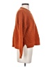 Sweet Romeo Solid Orange Pullover Sweater Size S - photo 4