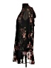 Reiss 100% Polyester Floral Black Cocktail Dress Size 6 - photo 5