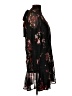 Reiss 100% Polyester Floral Black Cocktail Dress Size 6 - photo 4