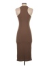 Final Touch Solid Brown Casual Dress Size S - photo 2