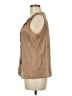 Madison 100% Cotton Tan Sleeveless Blouse Size M - photo 5