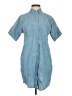 Madewell Blue Short Sleeve Button-Down Shirt Size XXS - photo 1
