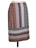 J.Crew 100% Polyester Print Orange Casual Skirt Size 2 - photo 1