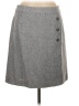 Talbots Chevron-herringbone Gray Formal Skirt Size 6 - photo 1