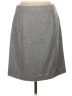 Talbots Chevron-herringbone Gray Formal Skirt Size 6 - photo 2