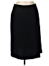 Michele 100% Polyester Solid Black Formal Skirt Size 10 - photo 1