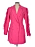 Nasty Gal Inc. 100% Polyester Pink Blazer Size 6 - photo 1