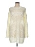 Unbranded 100% Acrylic Ivory Long Sleeve Blouse Size M - photo 1