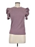 Shein Purple Short Sleeve T-Shirt Size 6 - photo 1