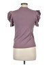 Shein Purple Short Sleeve T-Shirt Size 6 - photo 2