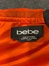 Bebe 100% Polyester Color Block Orange Cocktail Dress Size XS - photo 7