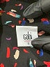 CAbi 100% Polyester Print Black Long Sleeve Blouse Size L - photo 7