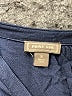Point Sur 100% Viscose Blue Short Sleeve Blouse Size S - photo 7