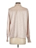 Saks Fifth Avenue Ivory Brown Long Sleeve Blouse Size S - photo 2
