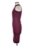 Mexico 100% Polyester Solid Burgundy Cocktail Dress Size M - photo 5