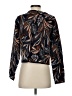 Tahari Paisley Gold Blue Blazer Size S - photo 2
