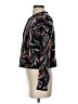 Tahari Paisley Gold Blue Blazer Size S - photo 5