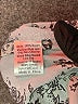 Fun2Fun 100% Rayon Floral Silver 3/4 Sleeve Blouse Size XXL - photo 5