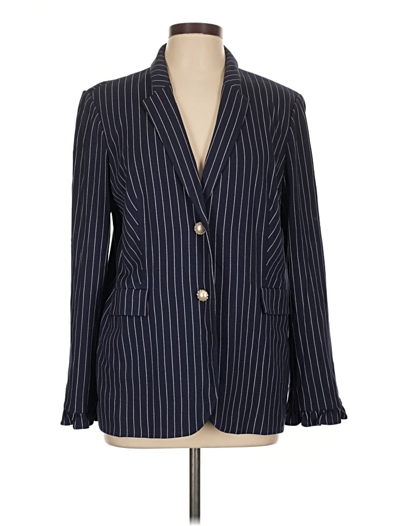 Chico's Blazer Jacket In Blue