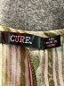Cure 100% Polyester Green 3/4 Sleeve Blouse Size 1XL - photo 7